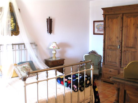 Schlafzimmer im Erdgescho� im Landhaus Marfra in Almunecar