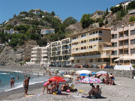 Appartements, strandnah in Almunecar, Playa Cotobro