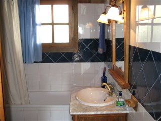 Badezimmer im Ferienhaus in Frigiliana